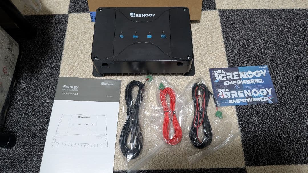 RENOGY DCC MPPT 走行充電器　12V30A　レノジー