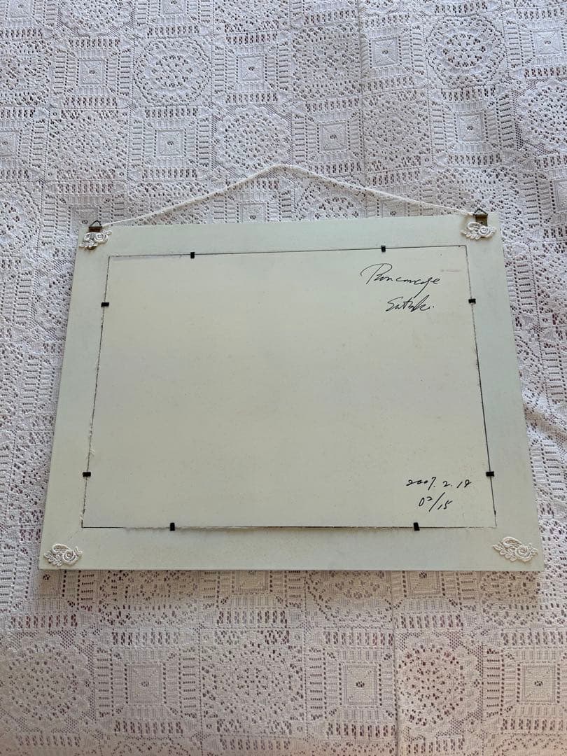 美品希少　イマン imane マリカ ボンクラージュ コラージュ 額縁付き