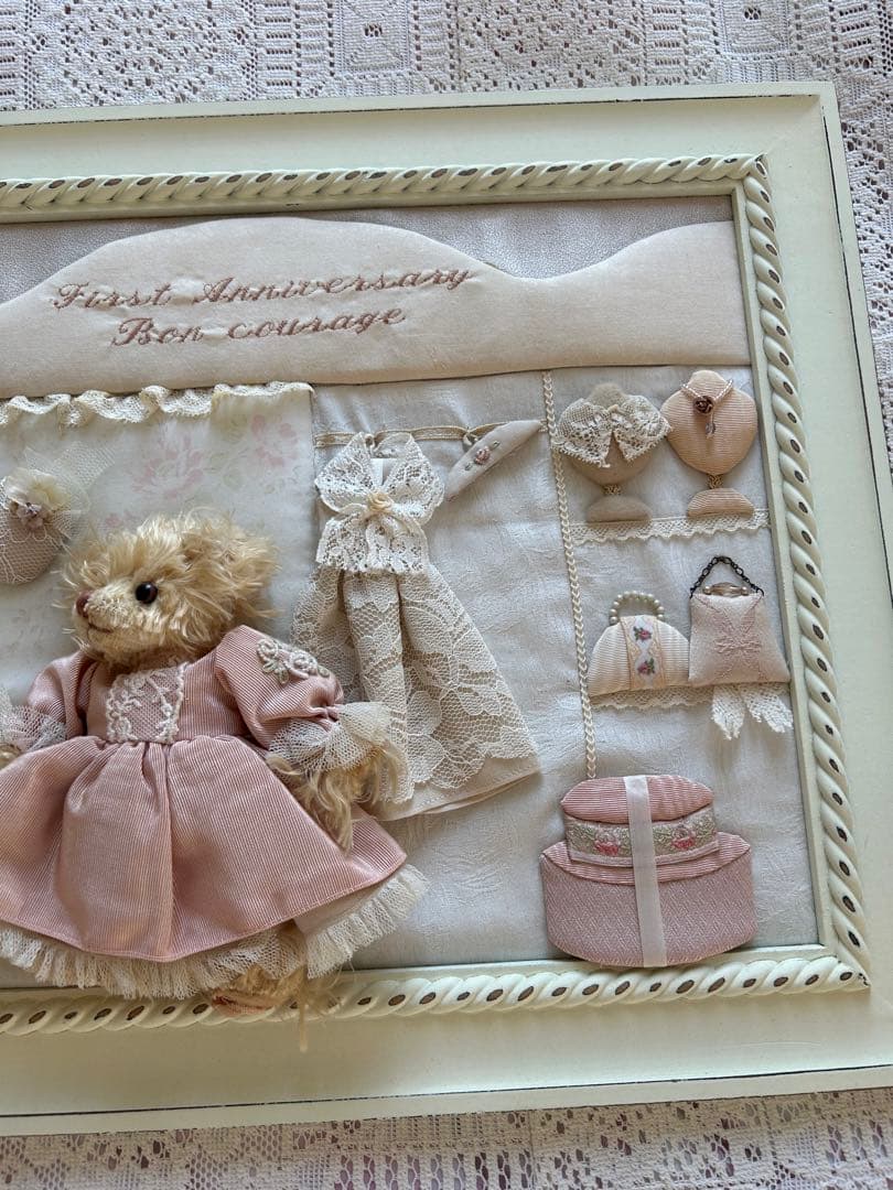 美品希少　イマン imane マリカ ボンクラージュ コラージュ 額縁付き