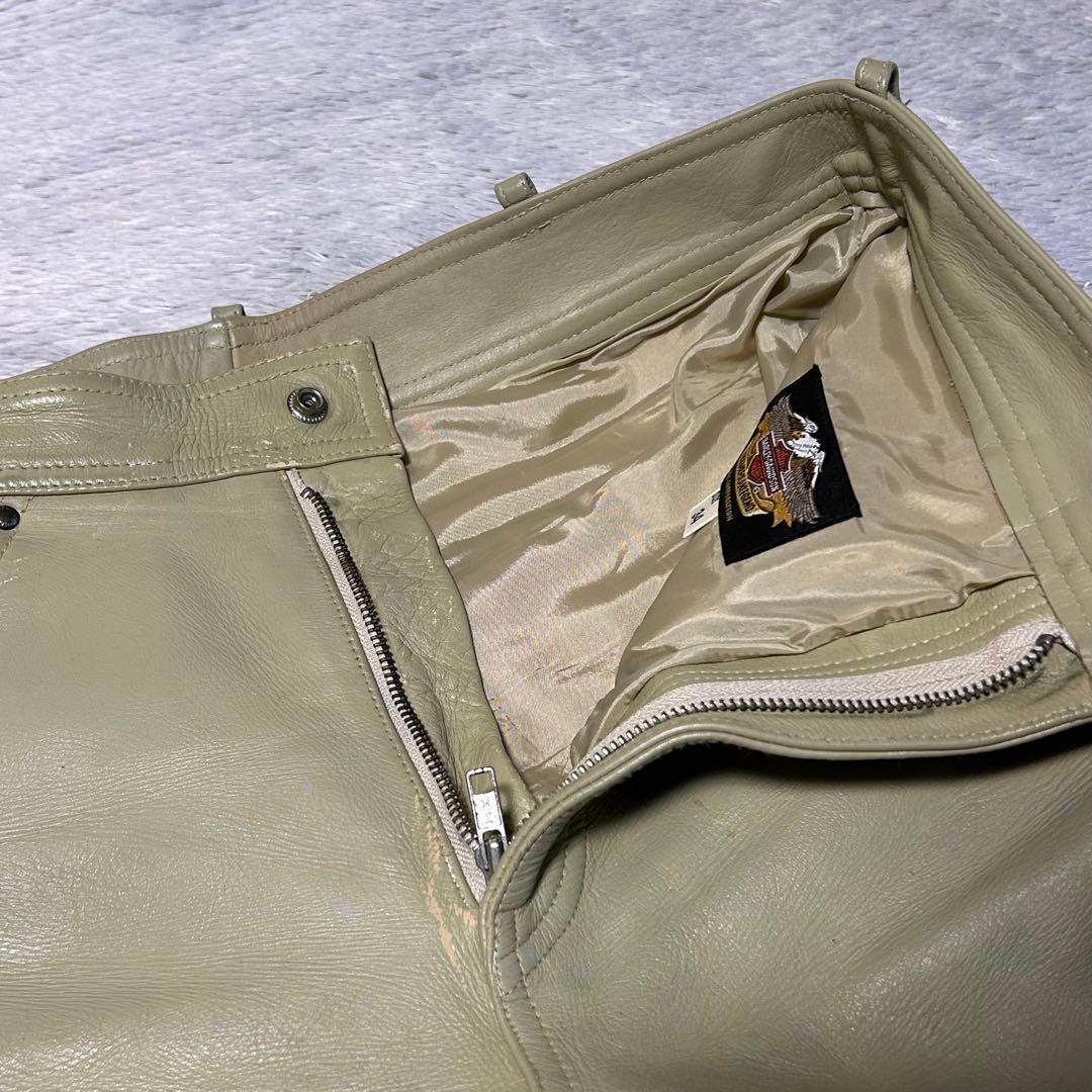 HARLEY-DAVIDSON ハーレーダビッドソン　レザーパンツ　34㌅