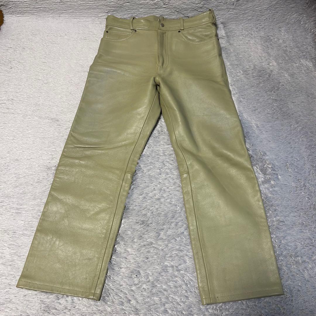 HARLEY-DAVIDSON ハーレーダビッドソン　レザーパンツ　34㌅