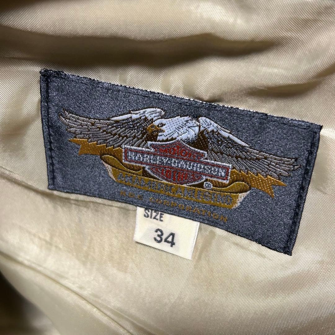 HARLEY-DAVIDSON ハーレーダビッドソン　レザーパンツ　34㌅