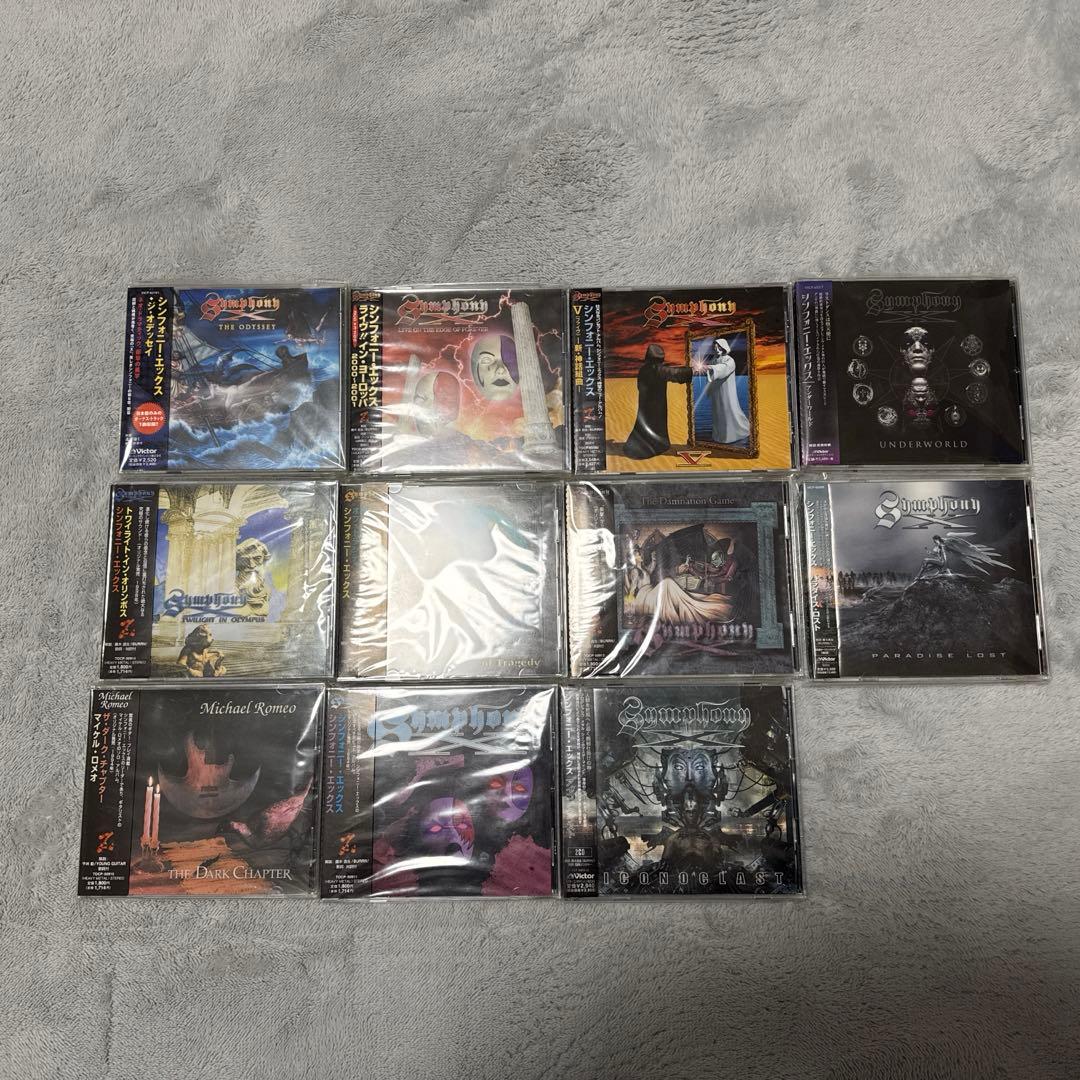 シンフォニーエックス/Symphony X CD11点セット