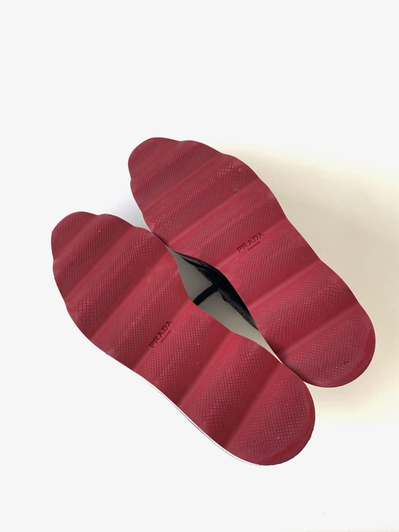 PRADA プラダ レースアップシューズ 38ハーフ 滝沢真紀子さん愛用