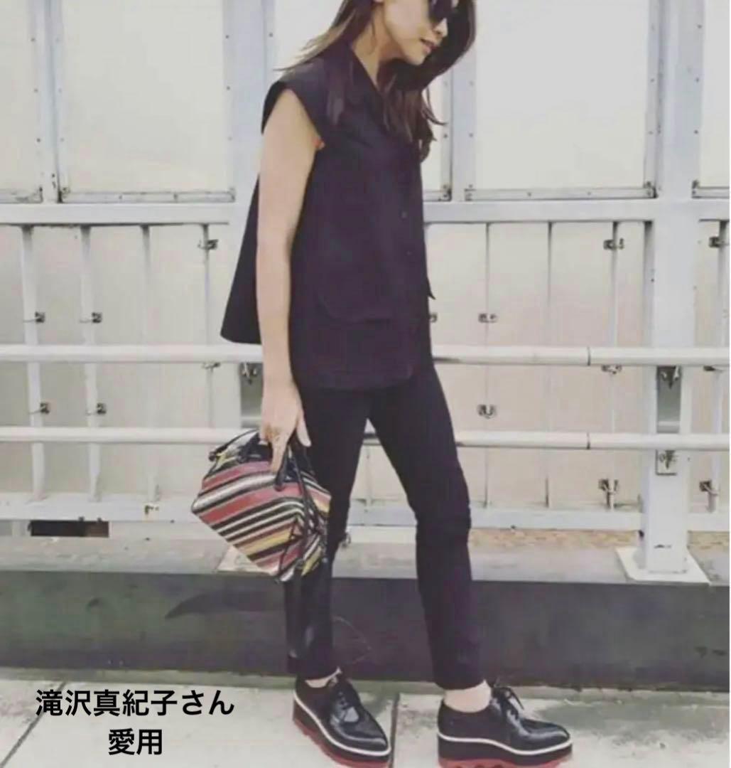 PRADA プラダ レースアップシューズ 38ハーフ 滝沢真紀子さん愛用