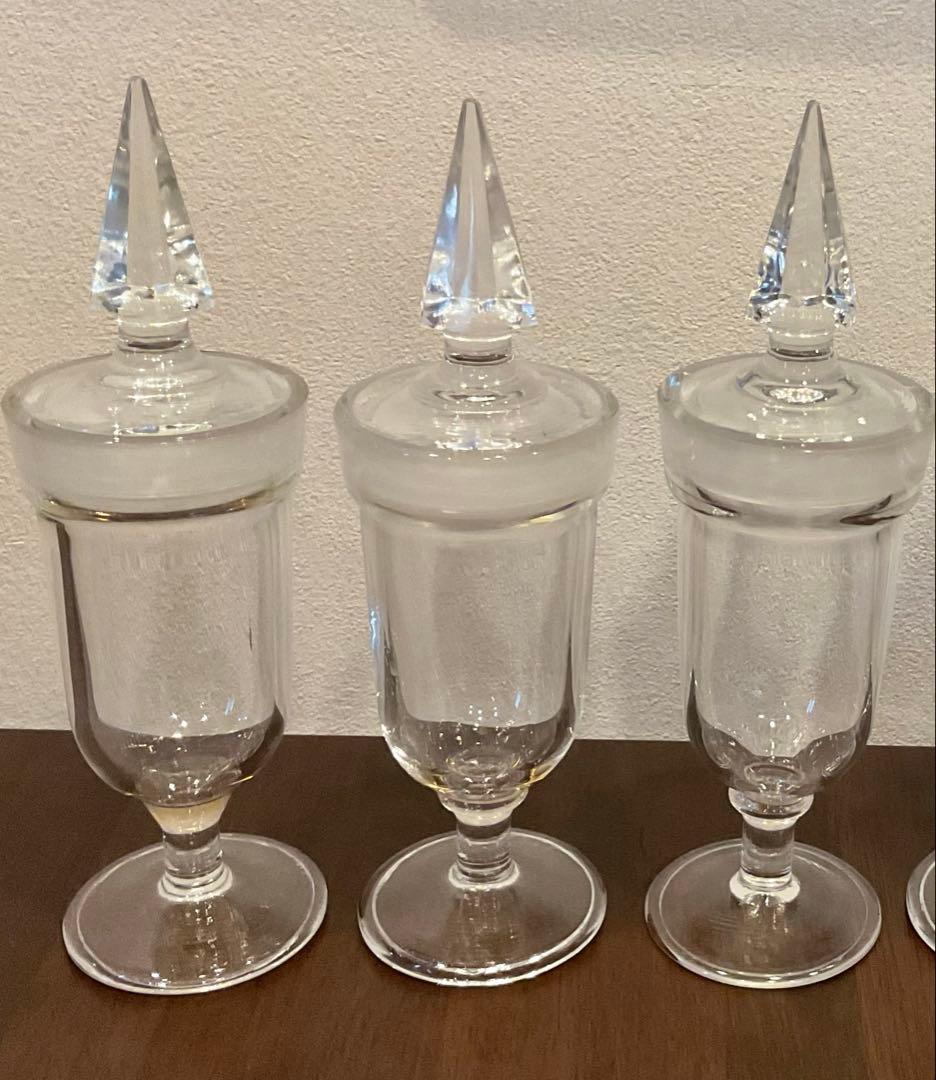 【3本セット】剣先標本瓶　広口　100ml