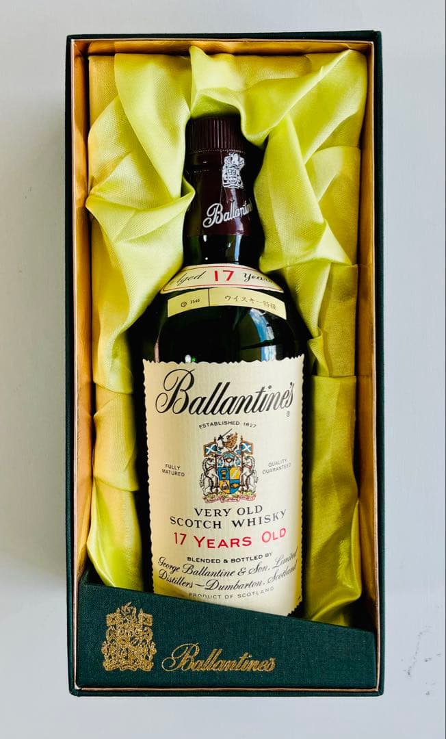 バランタイン１７年 特級 明治屋　17年熟成のスコッチウイスキー