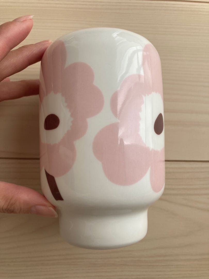 マリメッコ ウニッコ柄 フラワーベース