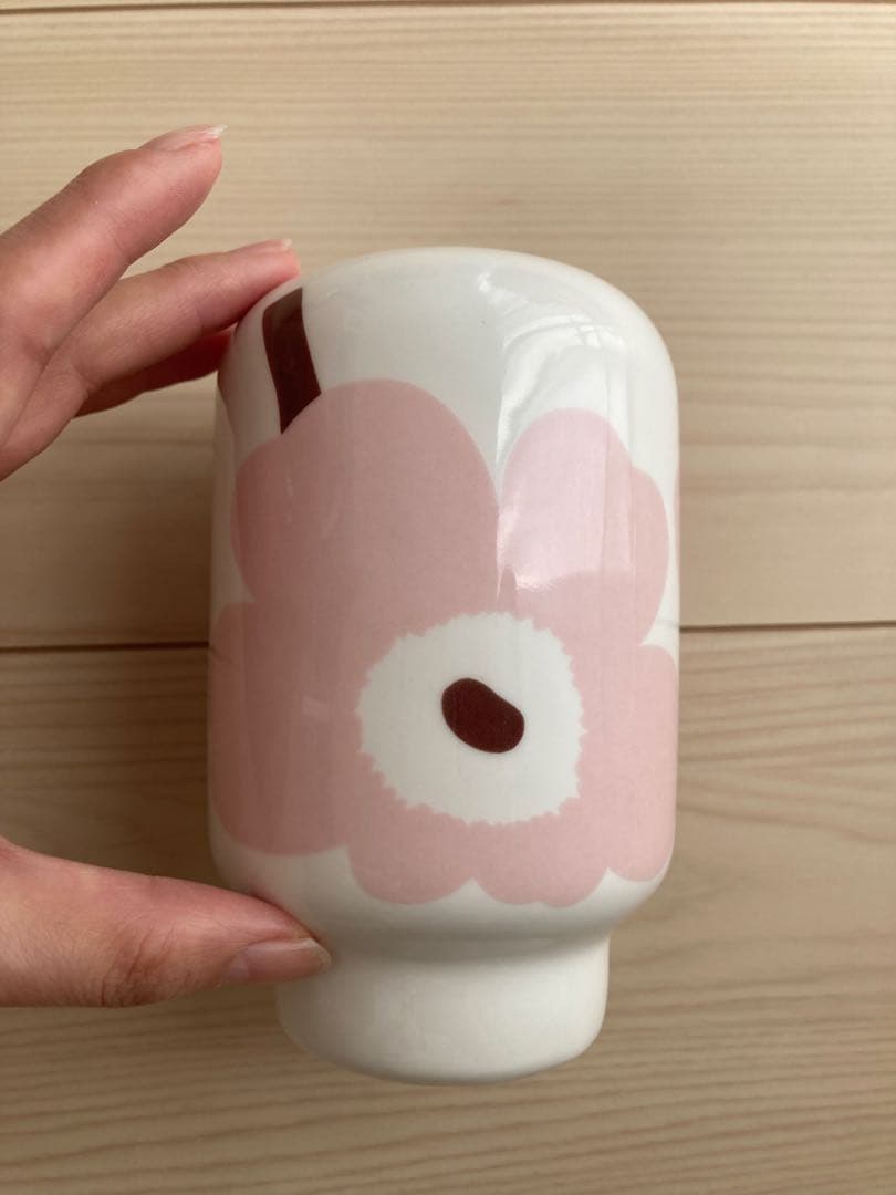 マリメッコ ウニッコ柄 フラワーベース