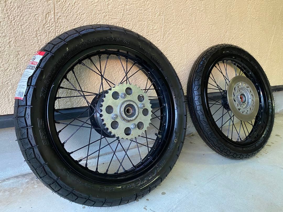 クラブマン250 ホイールタイヤセット