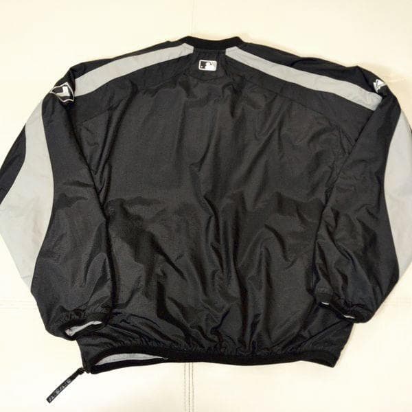 ホワイトソックス マジェスティック ハーフジップ ジャケット M プルオーバー