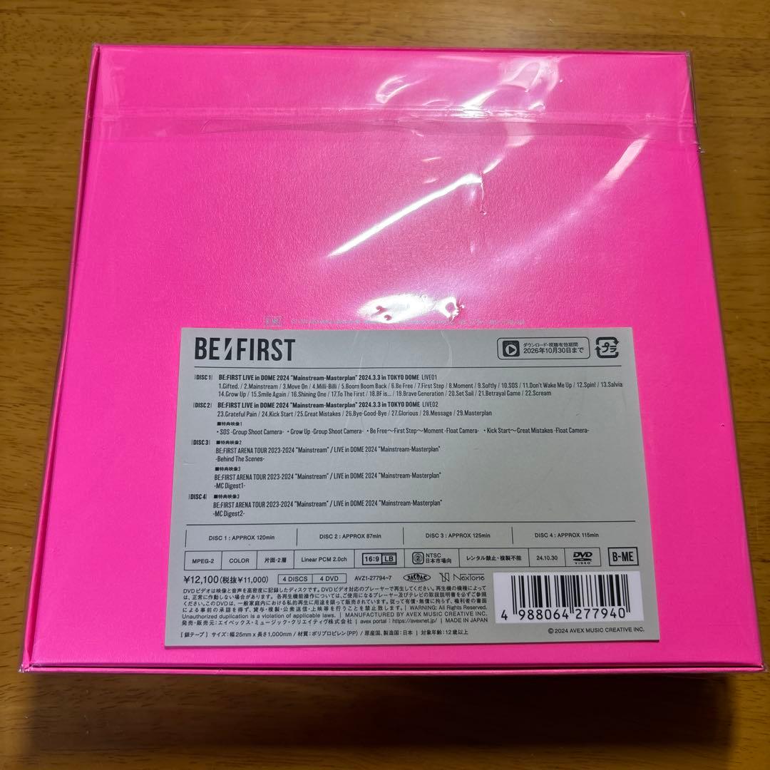 ミュージック BE:FIRST LIVE TOKYO DOME