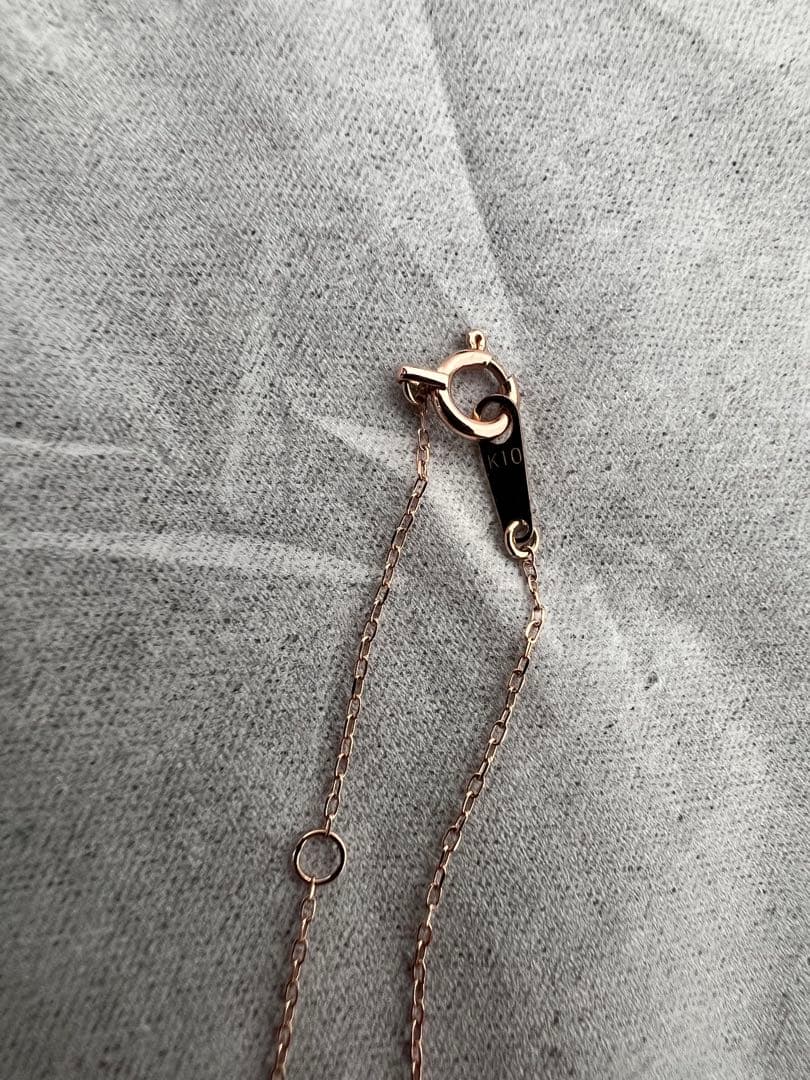 ヴァンドーム青山　k10 ゴールド　ダイヤモンド　ネックレス