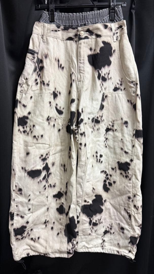 パンツ THEREDTHREAD S layered work denim