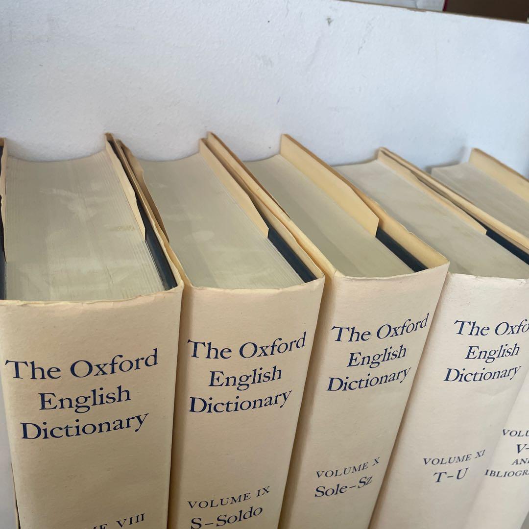 The Oxford English Dictionary 12冊セット