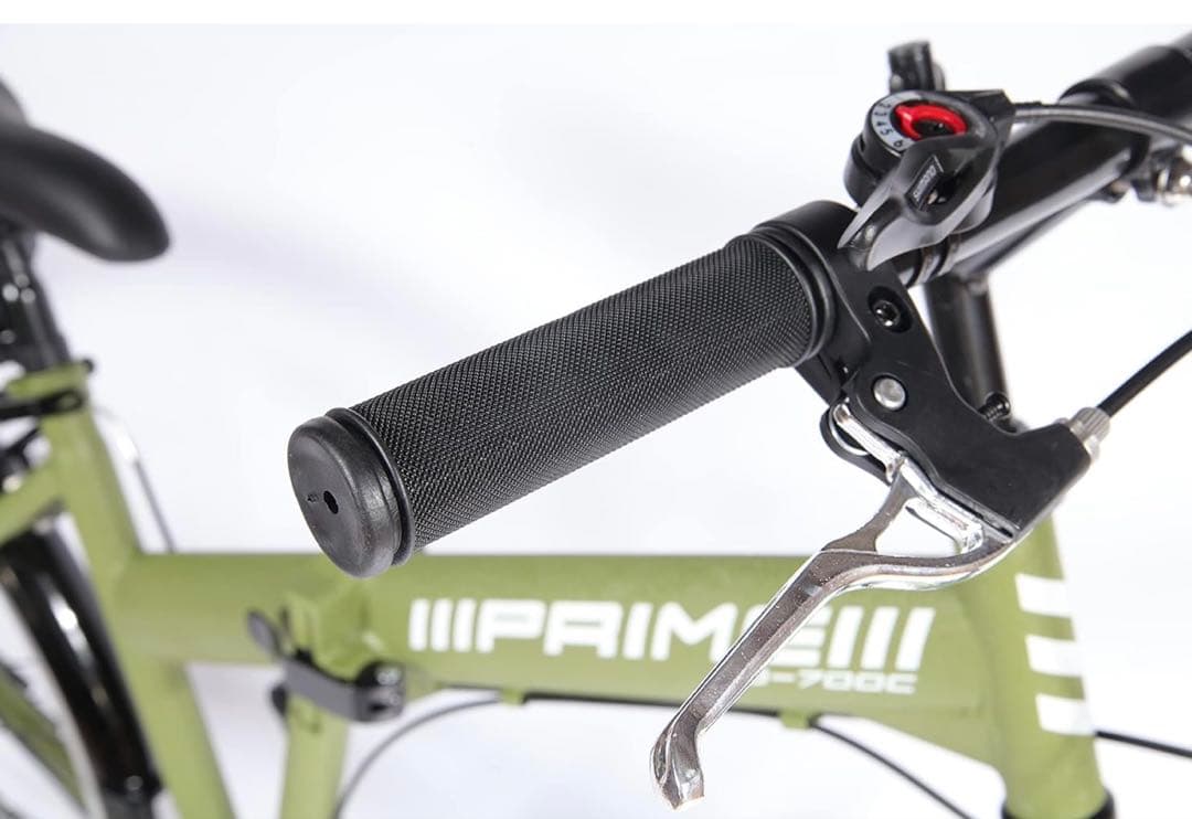 【最終値下げ】【新品未使用】700C型6段変速付折りたたみクロスバイク