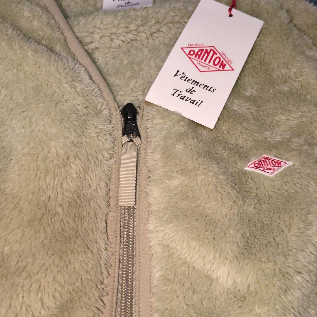 タグ付き新品未使用★ダントン　ふわふわボアベスト36