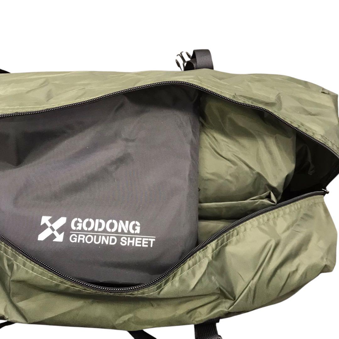 【開封・未使用】CAMVIL Godong テント カーキ 2人用 キャンプ