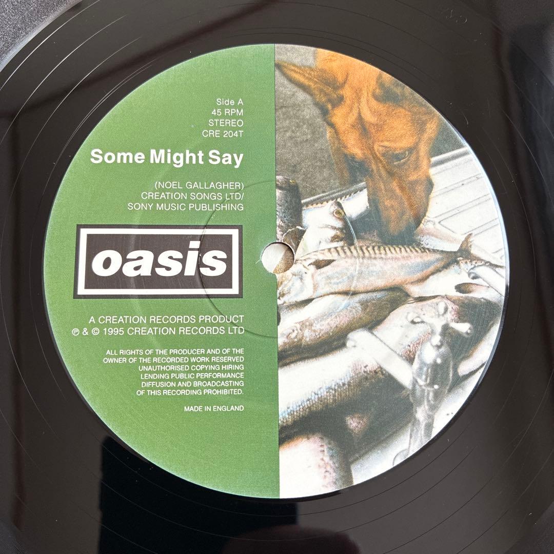 UKオリジナル 12” Oasis / Some Might Say