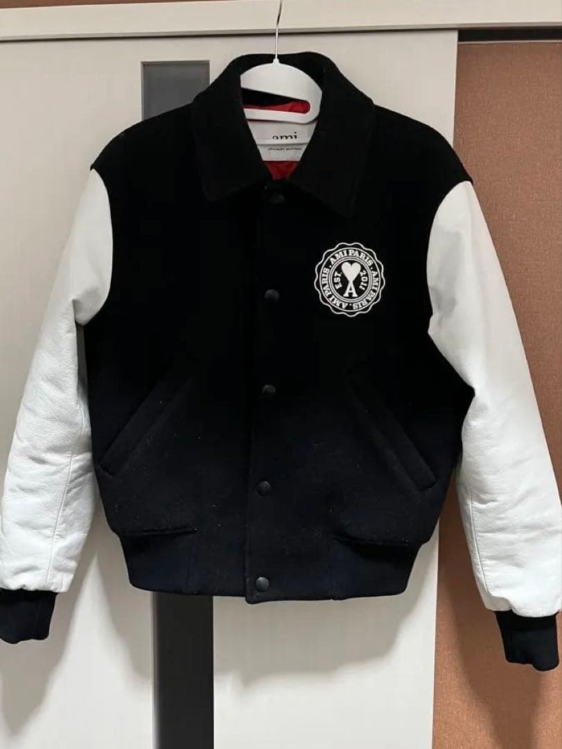 AMI PARIS アミパリ バーシティジャケット スタジャン