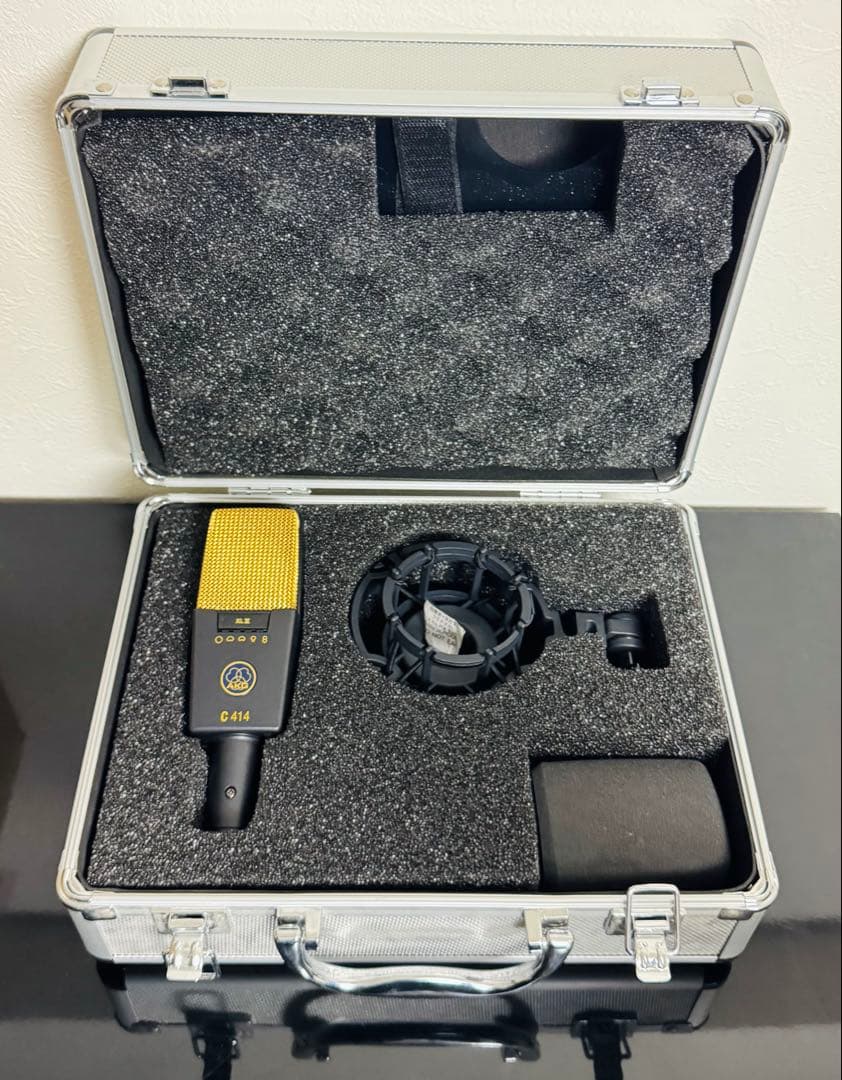 K　AKG C414 XLII コンデンサーマイク セット　正規品