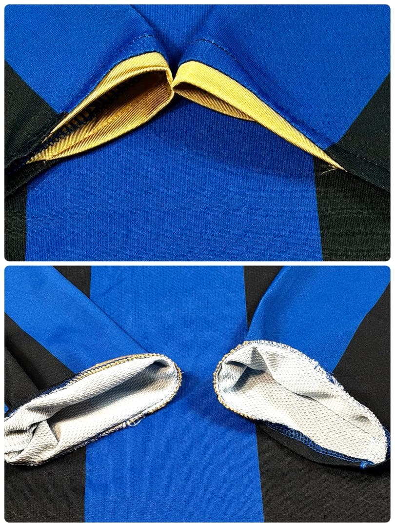 ナイキ インテル ユニフォーム 長袖 08/09 モウリーニョ初年 金ロゴ XL