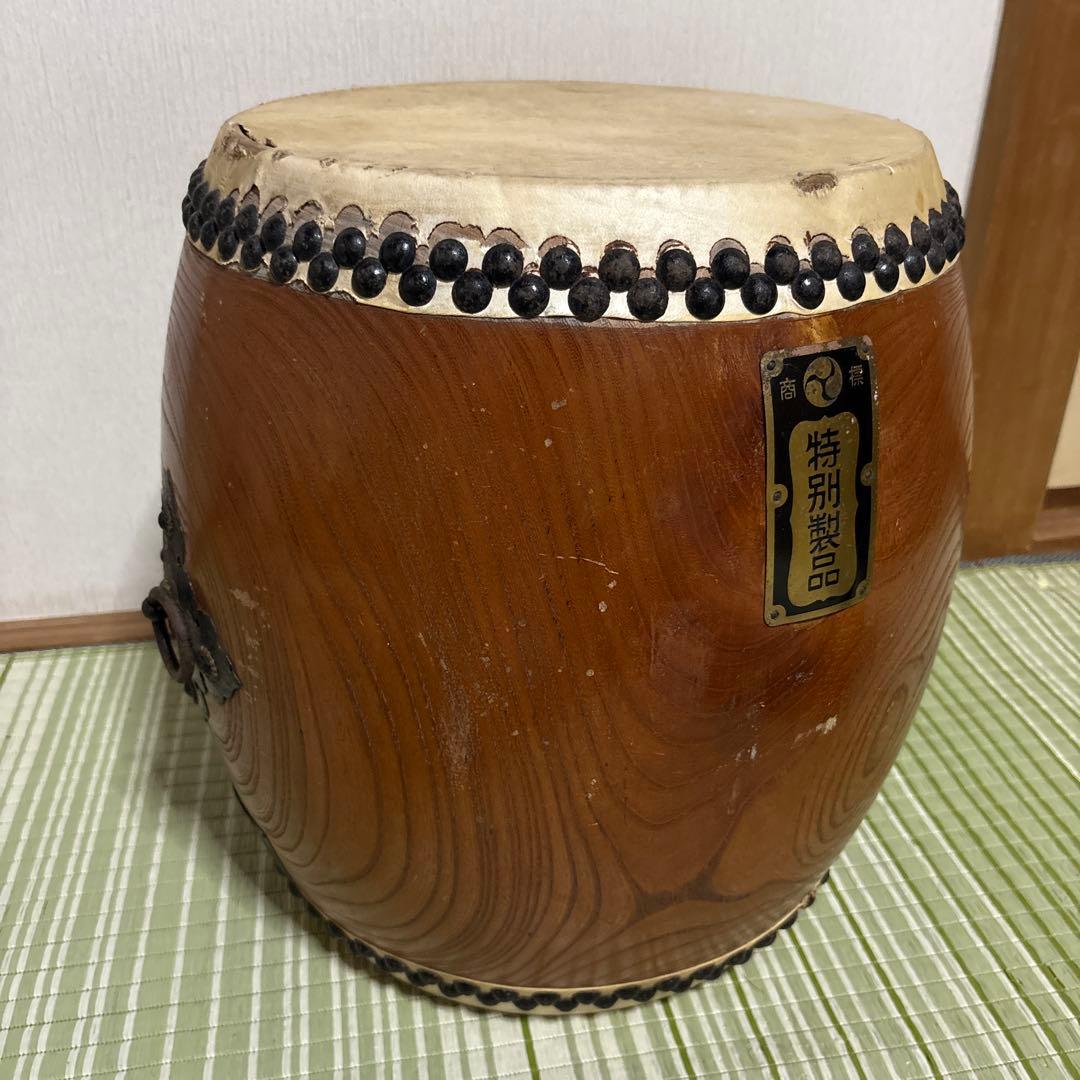 太鼓　和太鼓　特別製品　山慶　祭り　打楽器　レトロ　アンティーク