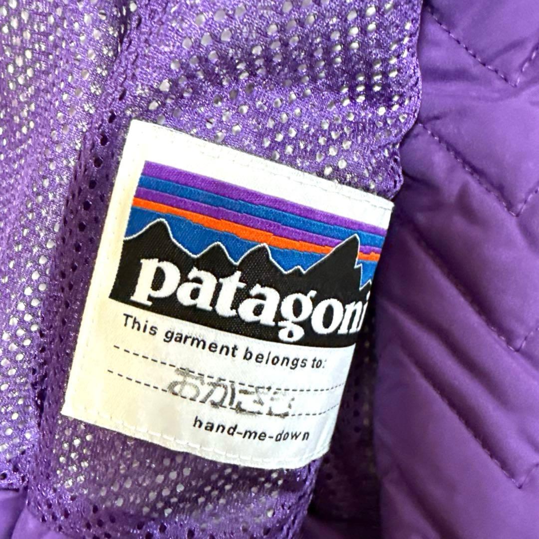 Patagonia パタゴニア　キッズスキーウェア3点セットパープルXS 5-6
