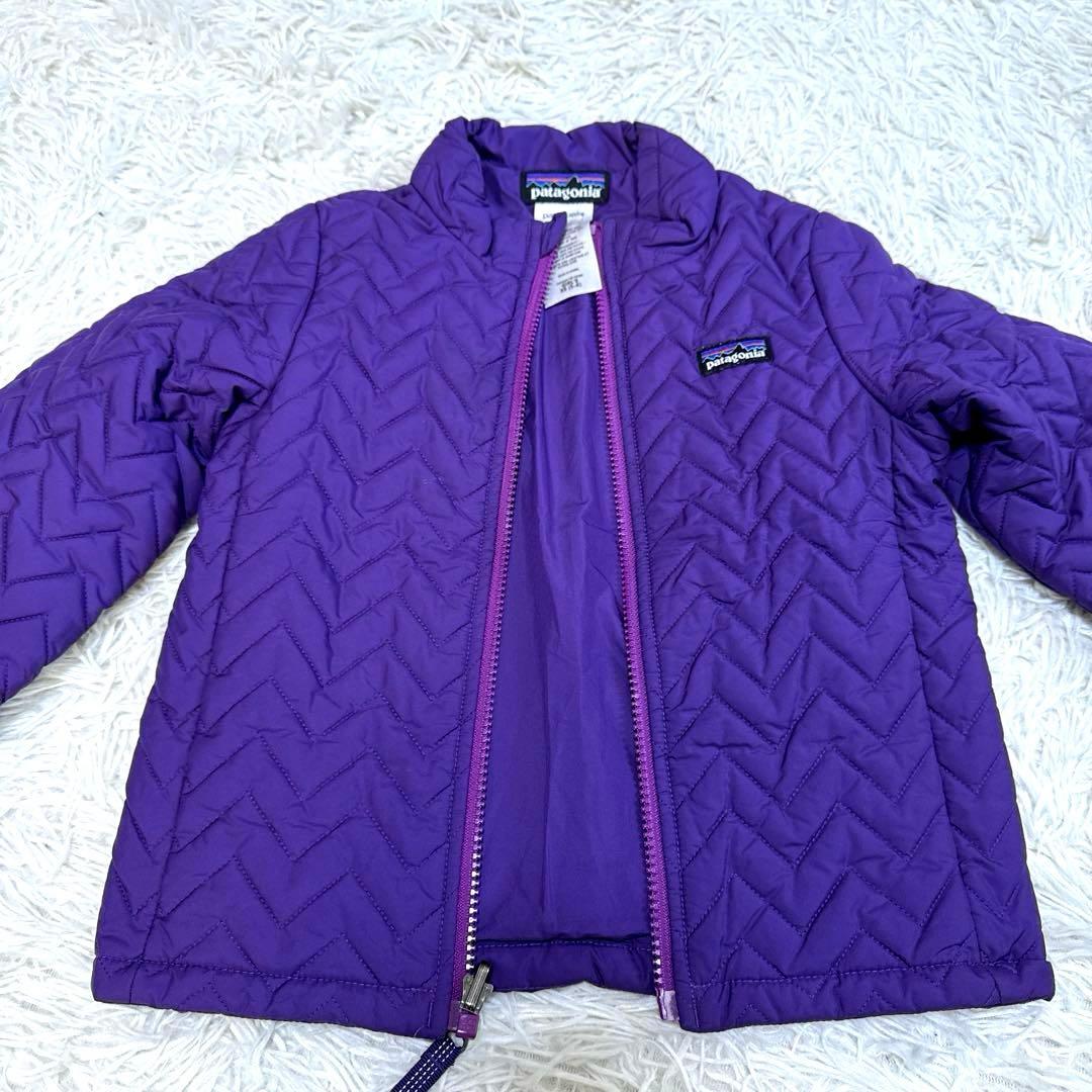 Patagonia パタゴニア　キッズスキーウェア3点セットパープルXS 5-6