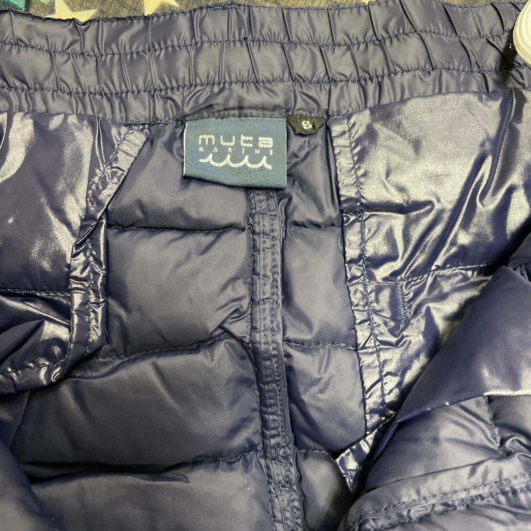muta ネイビー ダウンパンツ L