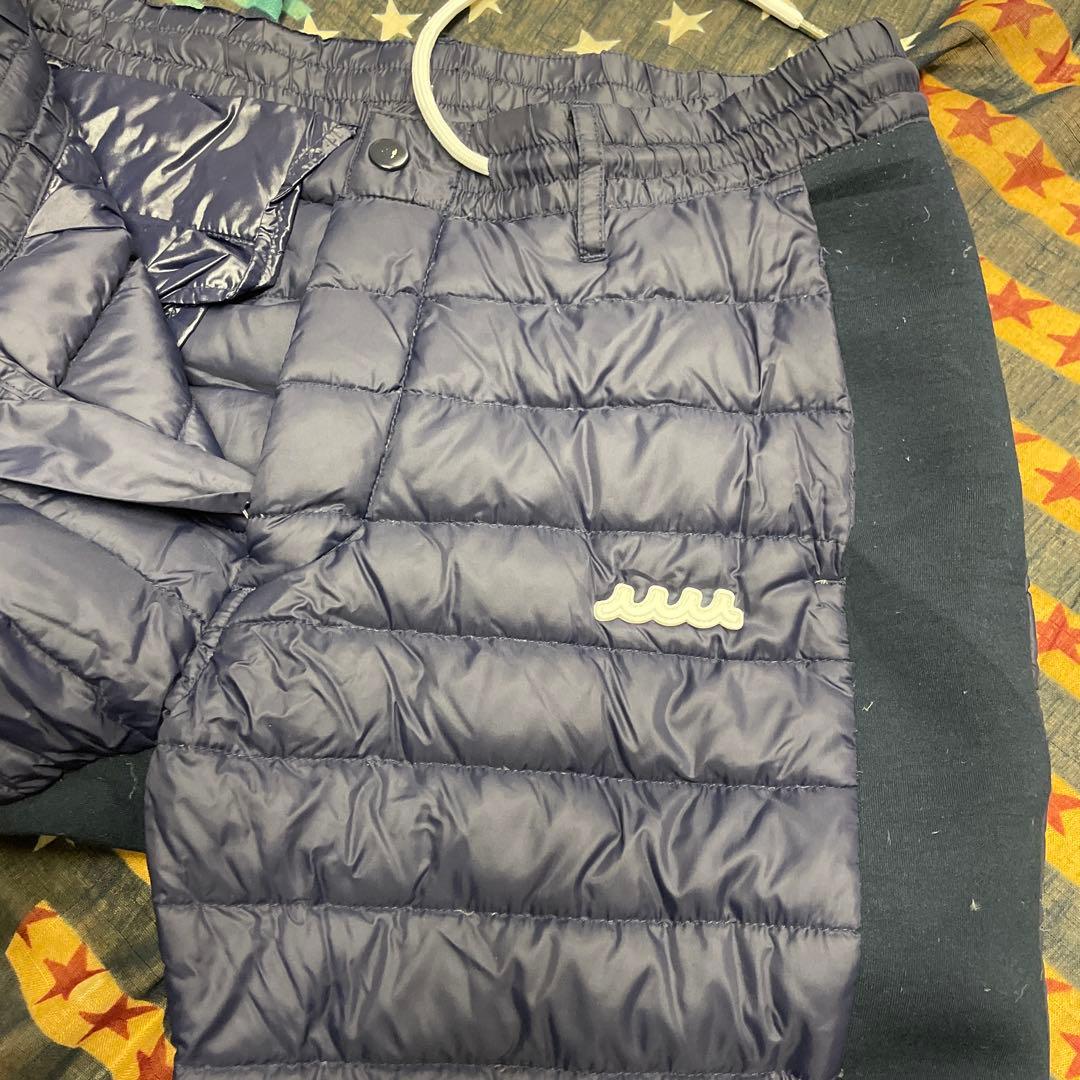 muta ネイビー ダウンパンツ L