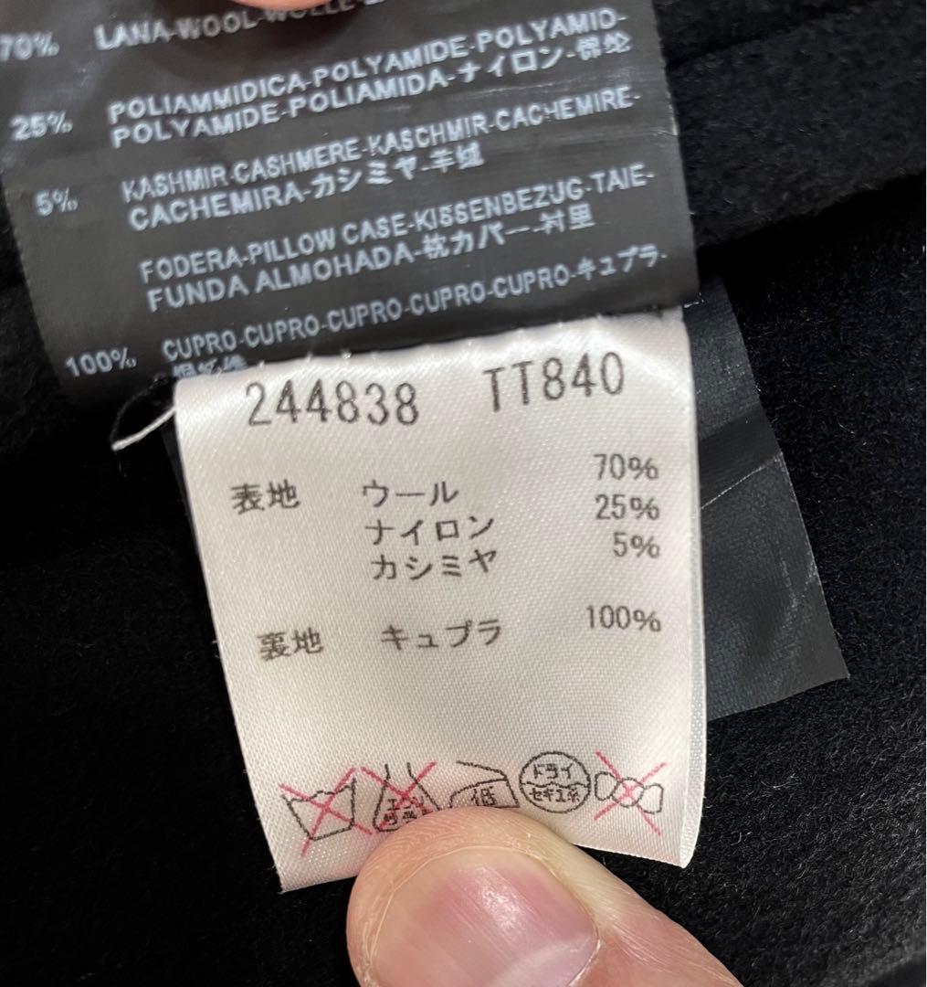 COCO様　バレンシアガ フード付きメルトンウールコート　貴重44(S)サイズ