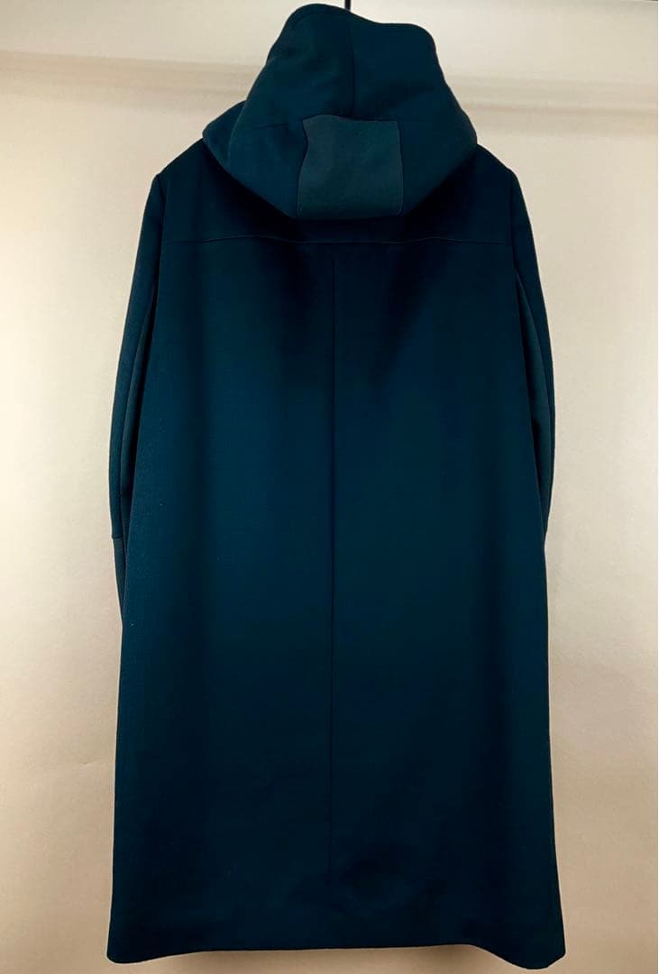 COCO様　バレンシアガ フード付きメルトンウールコート　貴重44(S)サイズ