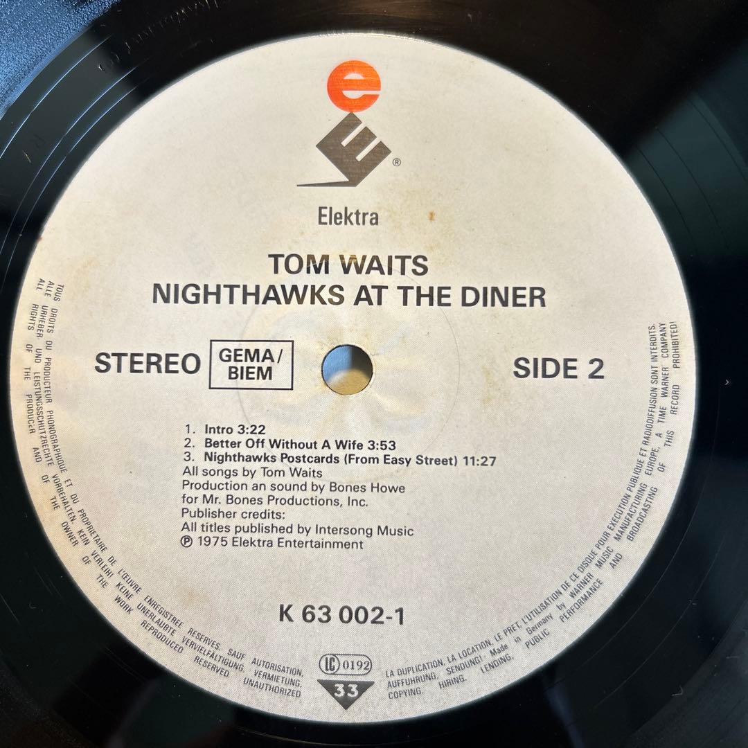 トム・ウェイツ　Nighthawks At The Diner UK
