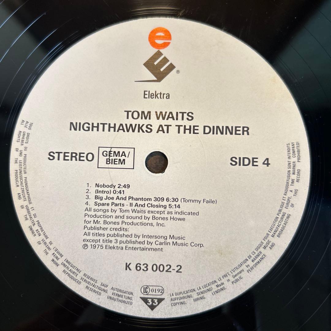 トム・ウェイツ　Nighthawks At The Diner UK