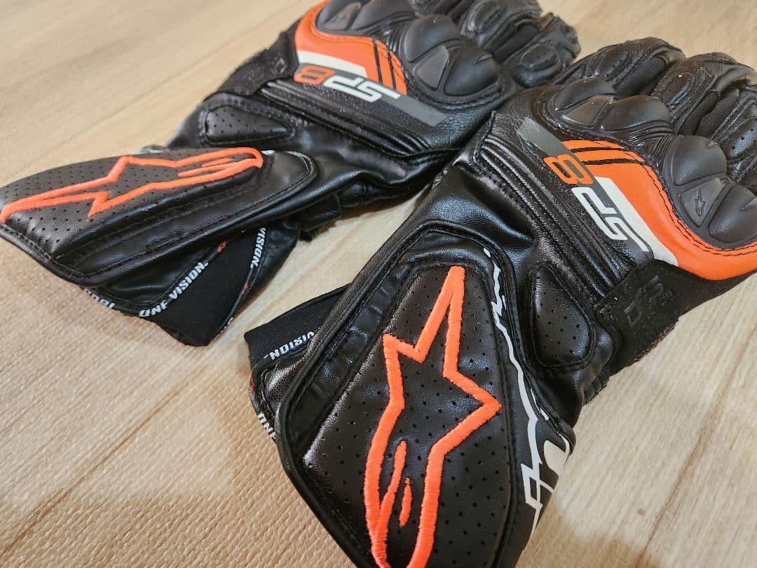 alpinestars BLACK XL SP-8 V3レザーグローブ