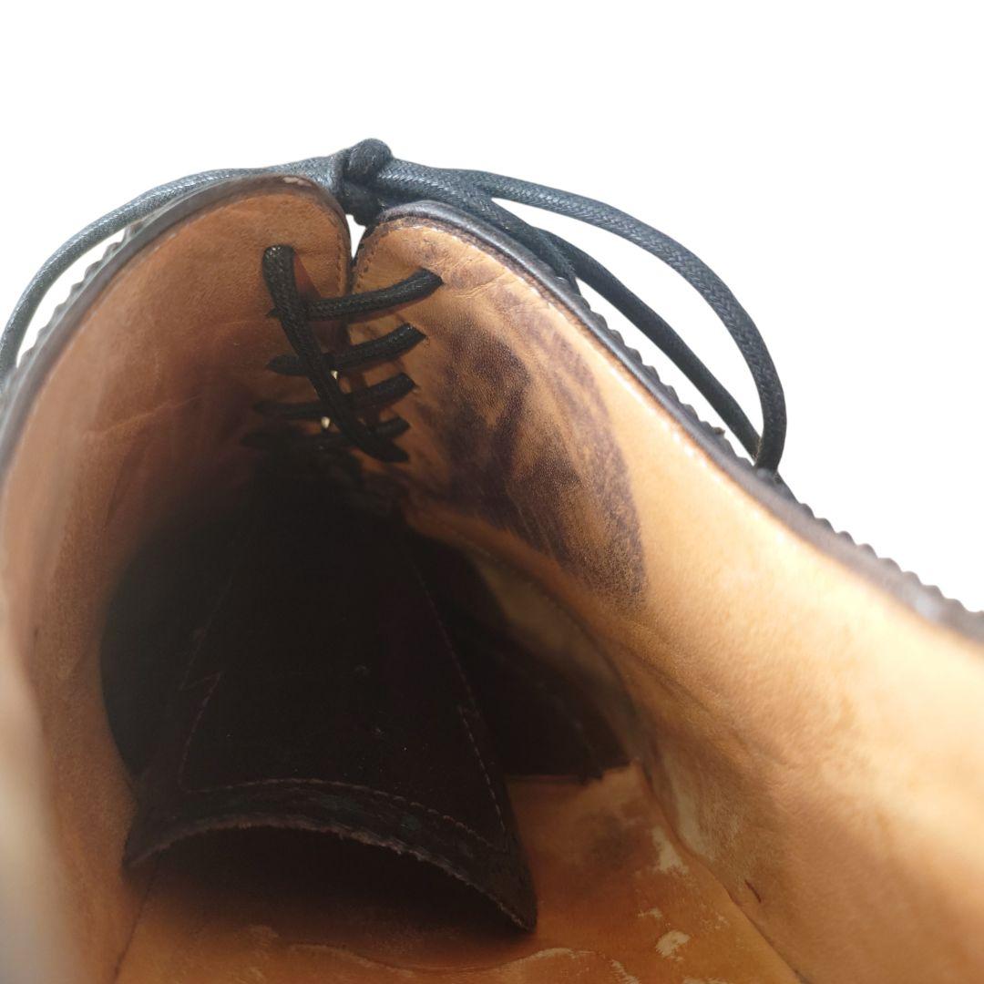 ディメッラ 内羽根 ウィングチップ レザー ビジネス 黒 Vibram