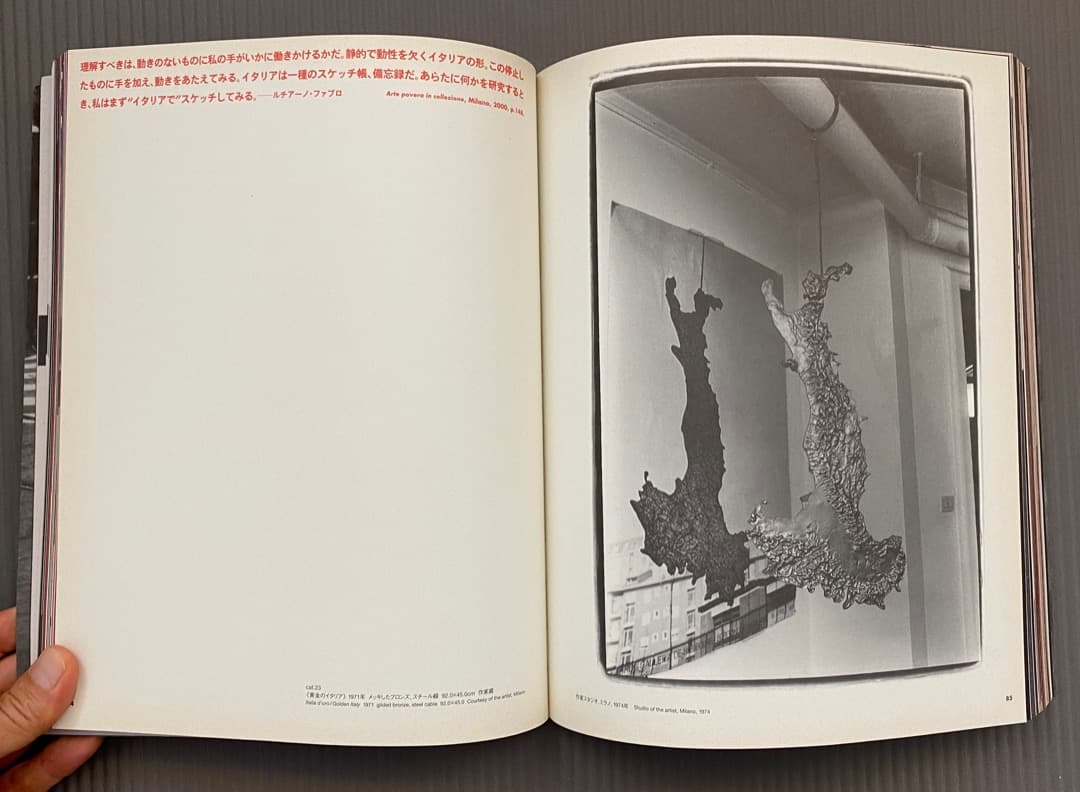 「アルテ・ポーヴェラ　貧しい芸術」展カタログ、豊田市美術館、2005年