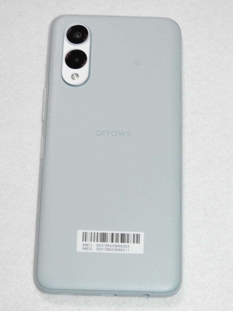 美品 FCNT arrows We2 ライトブルー FCG02 SIMフリー