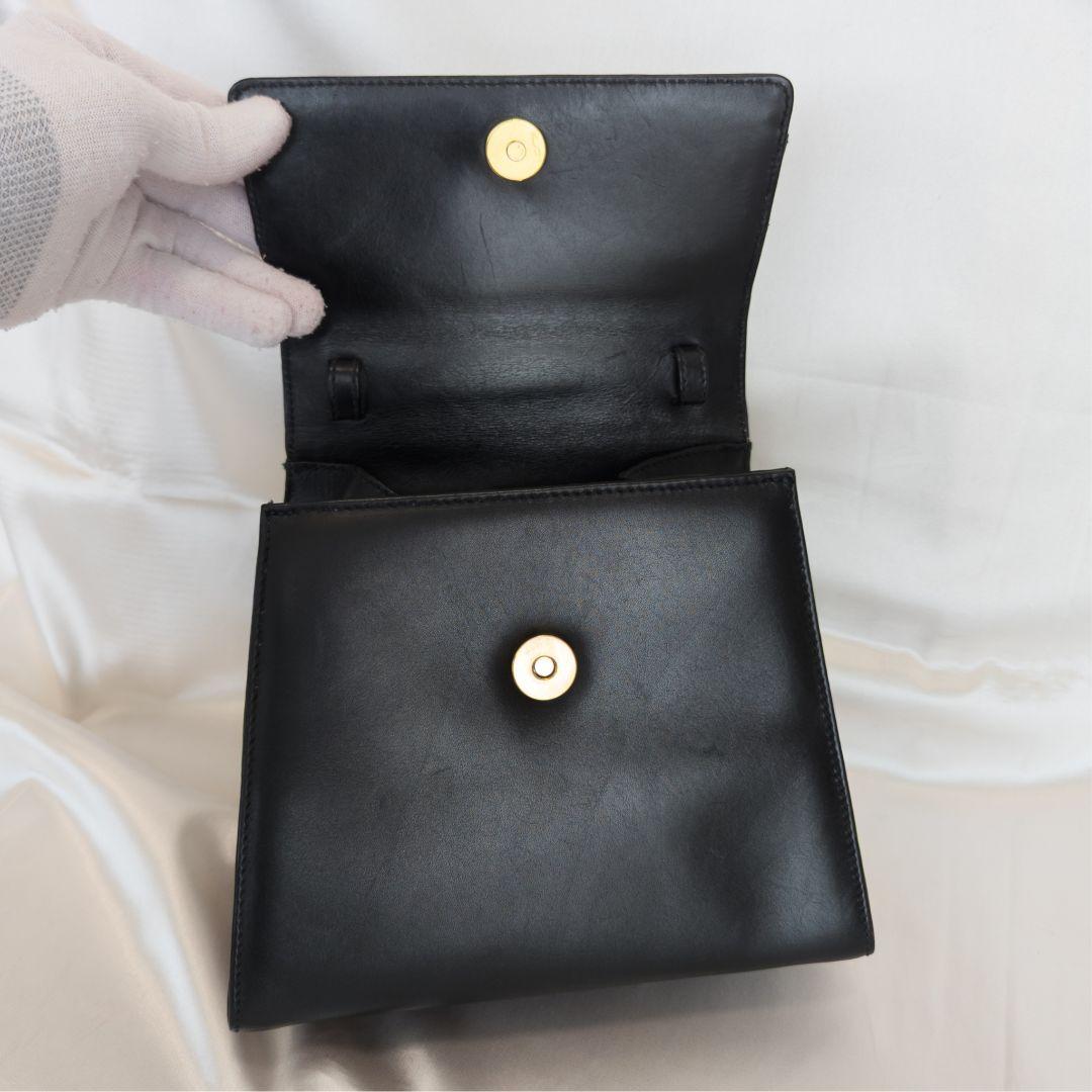 【美品】 Ferragamo ヴァラリボン ハンドバッグ 2Way パーティー