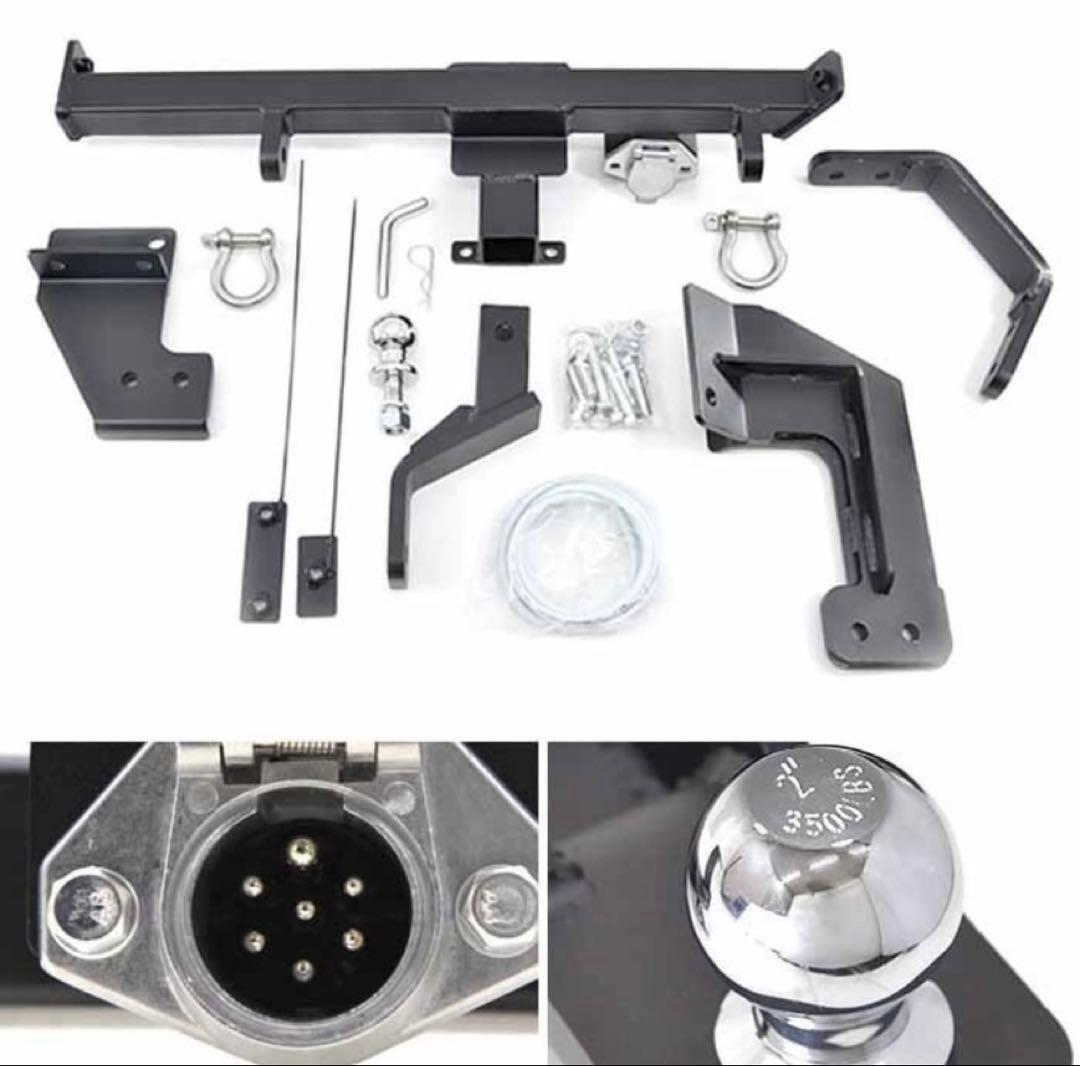 アルファード　10系アルファード ヒッチメンバー　トレーラー牽引　シャックル付き