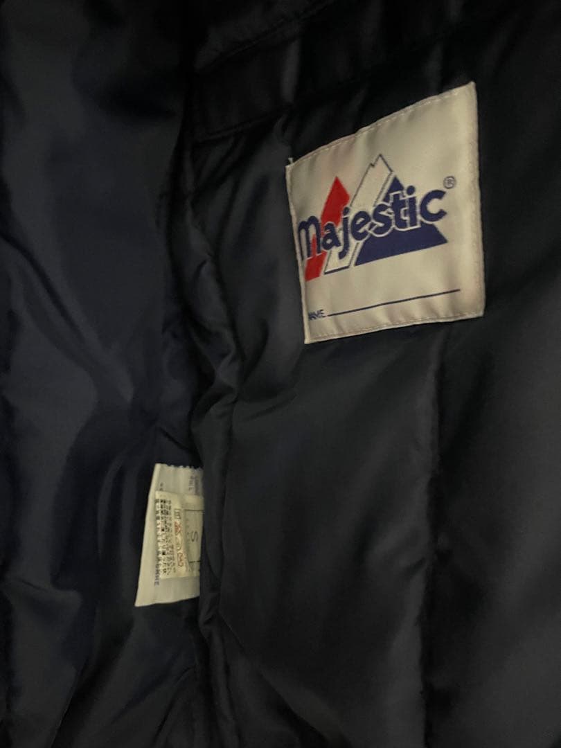 アキ　美品　90s majestic Yankees スタジャン Sサイズ