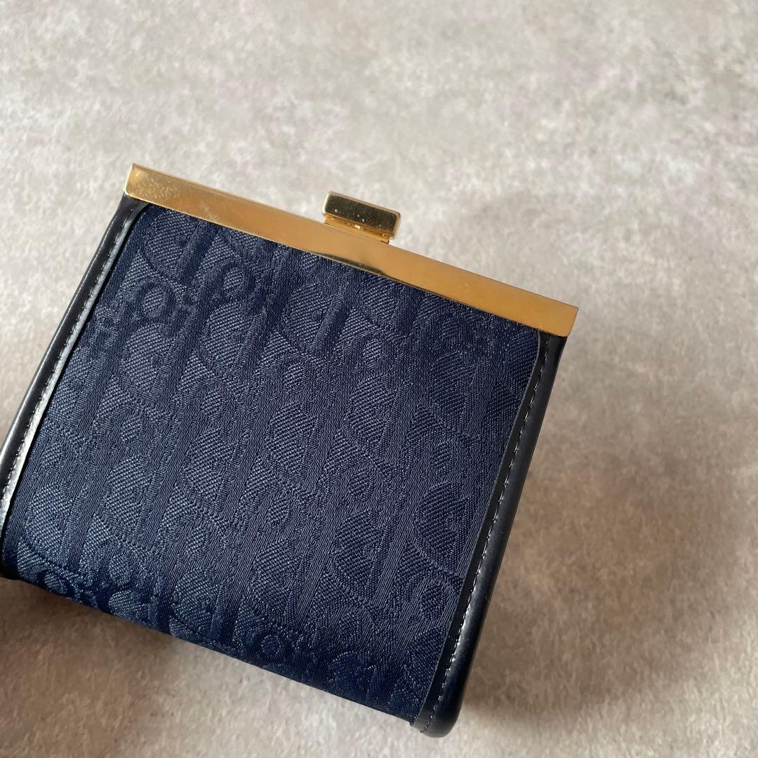 【新品同様】Dior トロッター ケース ネイビー 紺
