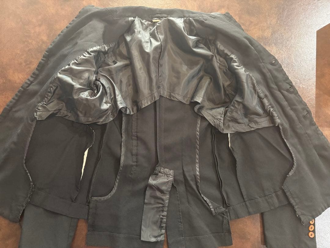 【美品】COMME des GARÇONS フリルテーラードジャケット