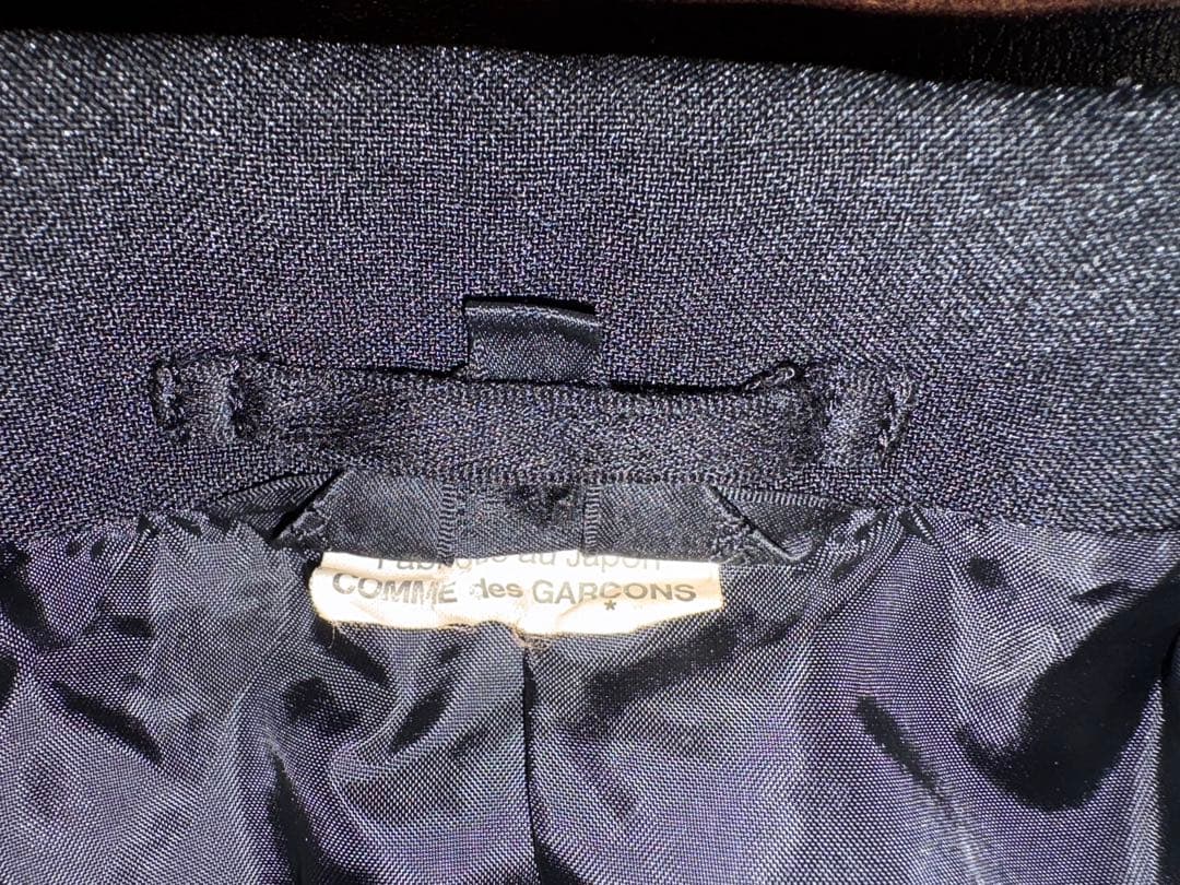 【美品】COMME des GARÇONS フリルテーラードジャケット