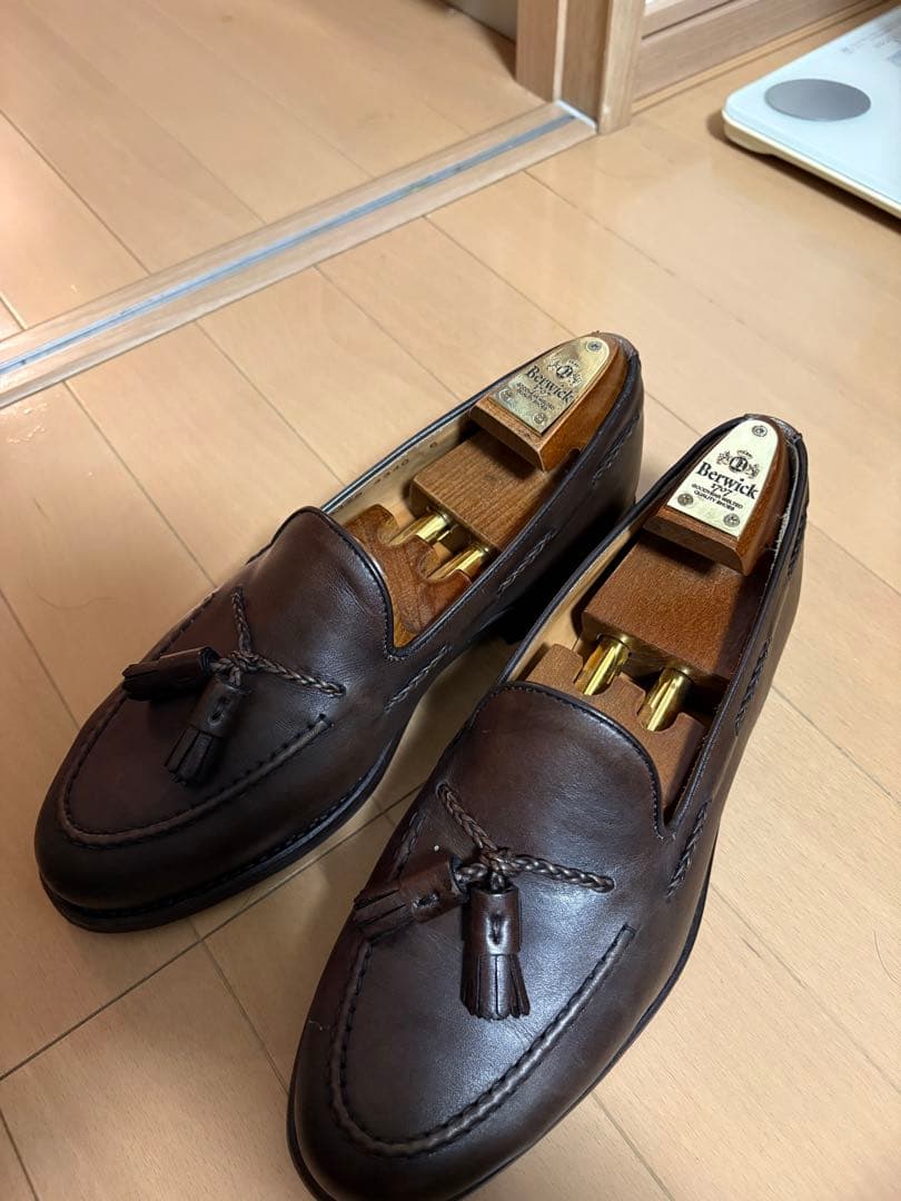 Berwick タッセルローファー　UK6(26cm) シューキーパー付