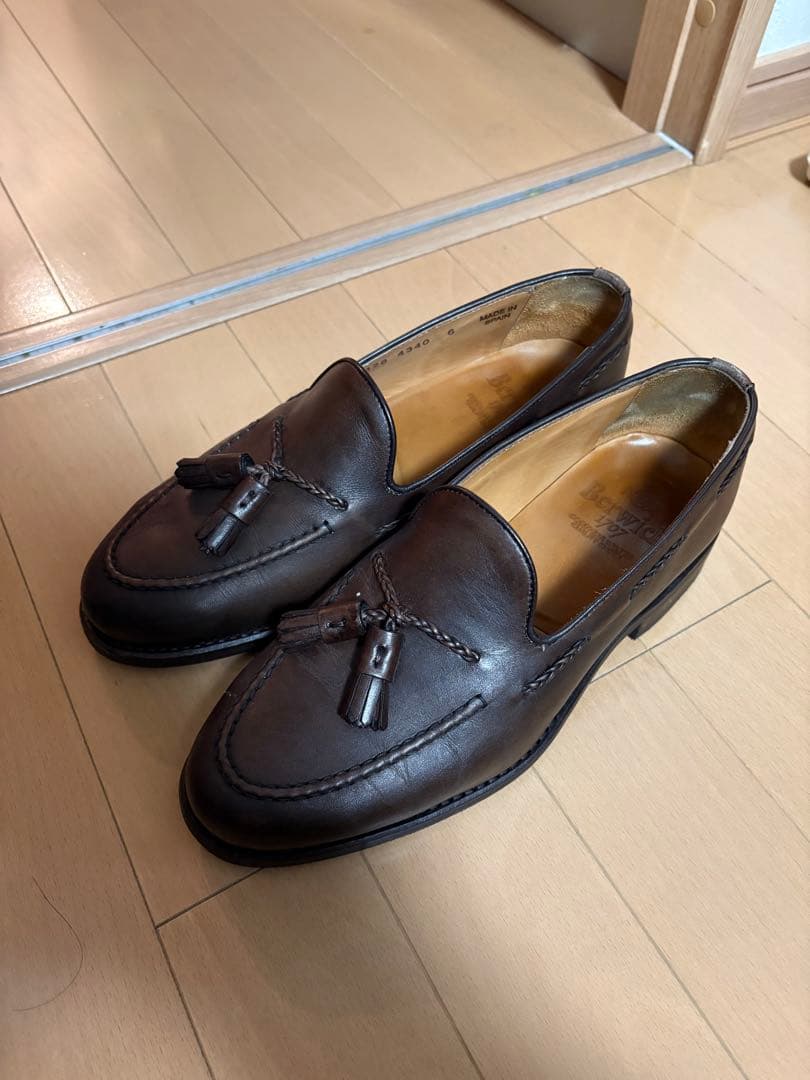 Berwick タッセルローファー　UK6(26cm) シューキーパー付