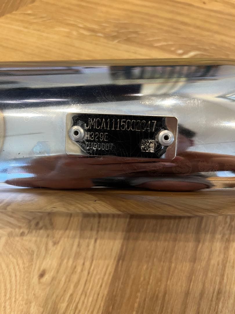 SR400キャプトンマフラー　HPM