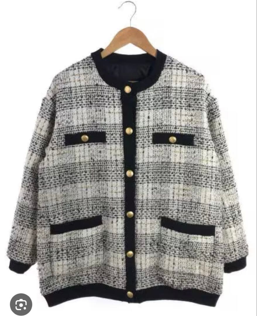 DENHAM ツイード　ジャケット