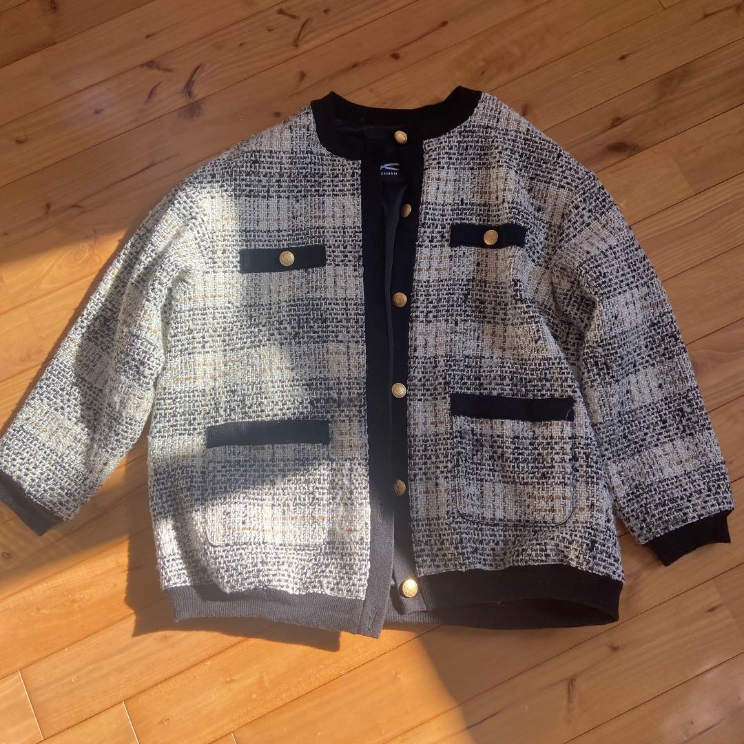 DENHAM ツイード　ジャケット